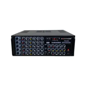 Amply Karaoke Bossinon Pro-6300 | Amply Chuyên Karaoke, Nghe Nhạc | 6 Sò - 24 Sò