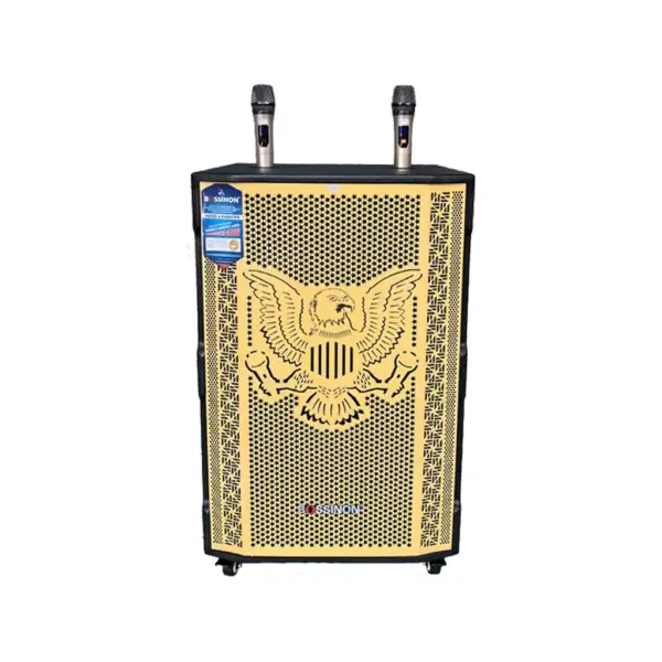 Loa Kéo Bossinon Bass 5 Tấc W-AM5578K Đại Bàng Vàng | Loa Chuyên Karaoke, Nghe Nhạc