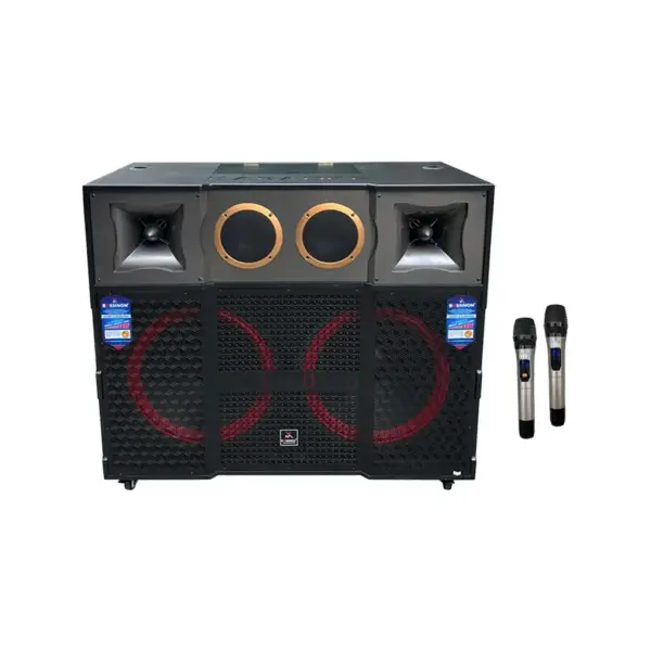 Loa Kéo Bossinon Bass Đôi 5 Tấc N9119K | Loa Dùng Bình Chuyên Karaoke, Nghe Nhạc