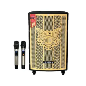 Loa Kéo JAMMY Bass 4 Tấc F1548K Lưới Đại Bàng Vàng | Loa Chuyên Karaoke, Nghe Nhạc