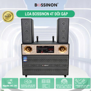 Loa Kéo Bossinon có full Bass Đôi 4 Tấc G15K6 | Loa Dùng Bình Chuyên Karaoke, Nghe Nhạc