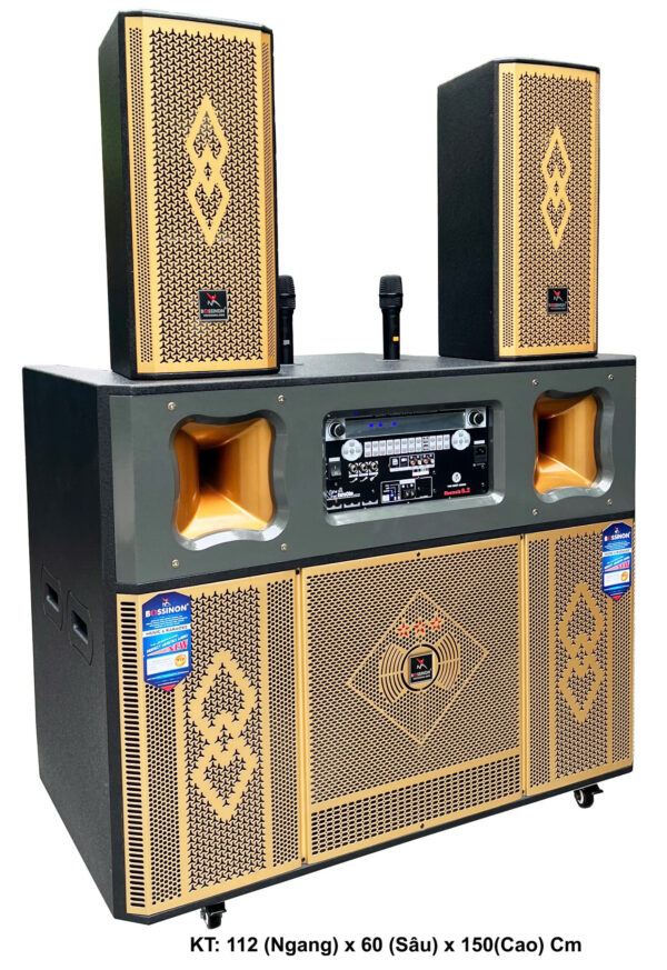 Loa Kéo Bossinon có full Bass Đôi 5 Tấc G18K6 | Loa Dùng Bình Chuyên Karaoke, Nghe Nhạc