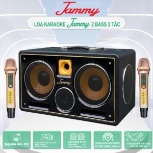 LOA XÁCH TAY JAMMY K6 PRO BASS 2 TẤC | LOA CHUYÊN KARAOKE, NGHE NHẠC,...