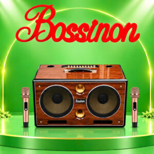 LOA XÁCH TAY BOSSINON BASS 2T5 N2542K- THÙNG SƠN GỖ PHỦ BÓNG| LOA CHUYÊN KARAOKE, NGHE NHẠC,...